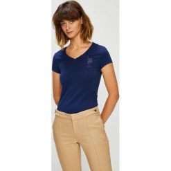 U.S. Polo - Top. Różowe topy damskie marki U.S. Polo, m, z bawełny, polo. Za 139,90 zł.