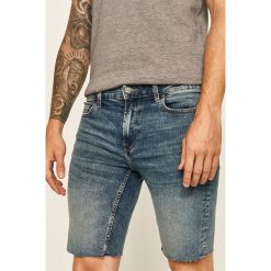 Only & Sons - Szorty jeansowe. Niebieskie spodenki i szorty męskie Only & Sons, bez wzorów, z elastanu, casualowe. Za 119,90 zł.