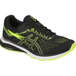 Asics GT-1000 7 1011A042-004. Czarne buty sportowe męskie Asics, z materiału, bez zapięcia, do biegania. W wyprzedaży za 399,99 zł.