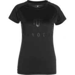 Topy sportowe damskie: MOROTAI PERFORMANCE Tshirt z nadrukiem black/black logo