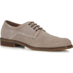 Buty męskie. Półbuty męskie Wittchen, na lato, bez wzorów, ze skóry, eleganckie, na sznurówki. W wyprzedaży za 254,91 zł.