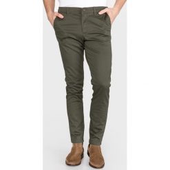 Jack & Jones Marco Spodnie Zielony. Zielone spodnie męskie Jack & Jones, bez wzorów, z elastanu. Za 219,95 zł.
