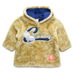 Gelati Chłopięca Bluza Z Niedźwiadkiem, 68, Beżowa. Brązowe bluzy chłopięce marki Gelati, z napisami. W wyprzedaży za 57,00 zł.