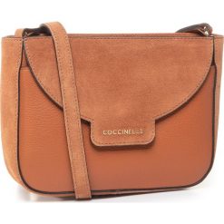 Torebka COCCINELLE - FV3 Mini Bag -E5 FV3 55 L9 13 Tan/Tan W09. Pomarańczowe listonoszki damskie Coccinelle, bez wzorów, ze skóry, bez dodatków. Za 849,00 zł.