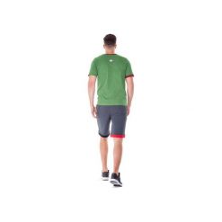 Carabus Pocket T-shirt (Green Melange). Niebieskie t-shirty męskie marki OKUAKU, m, z nadrukiem, z bawełny, bez kołnierzyka. Za 119,00 zł.
