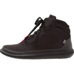 Botki damskie lity: Camper Botki sznurowane black