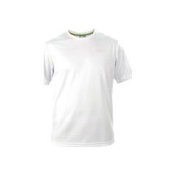 Koszulki sportowe męskie: MARTES Koszulka męska Solan White/Lime Green r. XL