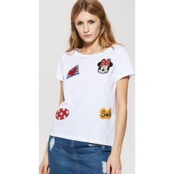 T-shirty damskie: T-shirt minnie mouse – Biały