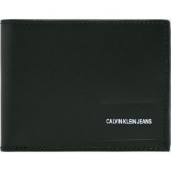 Calvin Klein Jeans - Portfel skórzany. Czarne portfele męskie marki Calvin Klein Jeans, z jeansu. Za 279,90 zł.