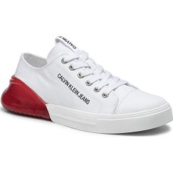 Sneakersy CALVIN KLEIN JEANS - Munro B4S0080 White/Red. Białe sneakersy męskie Calvin Klein Jeans, bez zapięcia. Za 689,00 zł.