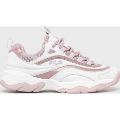 Fila - Buty Ray M Low. Różowe buty sportowe damskie Fila, bez wzorów, z gumy, sportowe. W wyprzedaży za 269,90 zł.