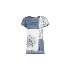 T-shirty z krótkim rękawem Desigual GRIZEL. Niebieskie t-shirty damskie Desigual, xs. Za 168,35 zł.