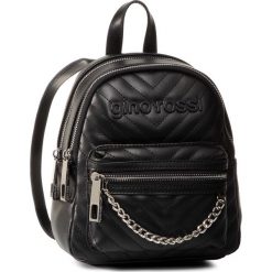 Plecak GINO ROSSI - RL0511 Black. Czarne plecaki damskie Gino Rossi, bez wzorów, ze skóry, eleganckie. Za 299,99 zł.