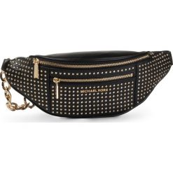 Saszetka nerka MICHAEL MICHAEL KORS - Mott 30H9GOXN6O Black. Czarne nerki damskie MICHAEL Michael Kors, bez wzorów, ze skóry, młodzieżowe, bez dodatków. Za 1439,00 zł.