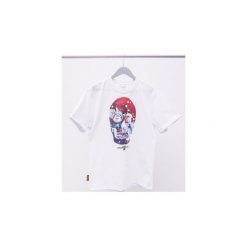 TS POGO BLACHA SKULL WHITE. Białe t-shirty męskie Pogo, xs. Za 79,00 zł.
