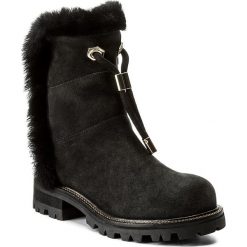 Buty zimowe damskie: Botki TWINSET – Biker CA7TG7 Bic.Nero/Nero 01650