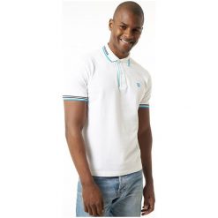 Jimmy Sanders Koszulka Polo Męska Xxl Biała. Białe koszulki męskie Jimmy Sanders, xxl, bez wzorów, bez rękawów. Za 129,00 zł.