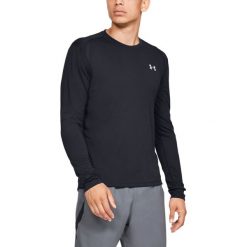 Under Armour Streaker Koszulka Czarny. Czarne koszulki męskie Under Armour, l, bez wzorów, z elastanu, bez kołnierzyka, z długim rękawem, długie. Za 188,95 zł.