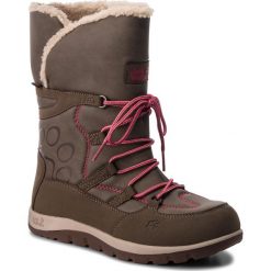 Śniegowce JACK WOLFSKIN - Rhode Island Texapore High G 4016762 Siltstone. Szare buty zimowe damskie Jack Wolfskin, z materiału. Za 369,99 zł.
