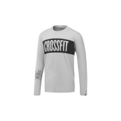 T-shirty z długim rękawem Reebok Sport Koszulka Crossfit Stripes LS. Szare koszulki sportowe męskie marki Reebok Sport, s, z długim rękawem. Za 169,00 zł.
