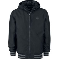 Vans Rutherford MTE Kurtka czarny. Czarne kurtki męskie bomber Vans, l, z aplikacjami, z materiału, eleganckie. Za 365,90 zł.