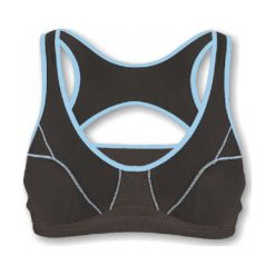 Biustonosze sportowe: Sensor Biustonosz Lissa Black/Blue 70a