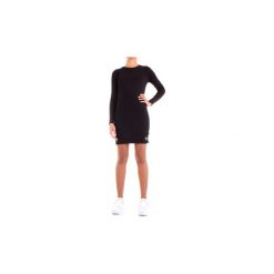 Sukienki krótkie Calvin Klein Jeans J20J209621. Czarne sukienki damskie Calvin Klein Jeans, s, bez wzorów, z jeansu, bez kołnierzyka, z krótkim rękawem, krótkie, mini. Za 294,41 zł.
