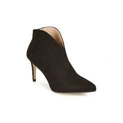 Botki Betty London LINDY. Czarne botki damskie Betty London, bez obcasa, bez zapięcia. Za 539,00 zł.