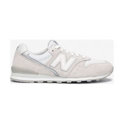 New Balance 996 Tenisówki Biały Szary. Szare trampki i tenisówki damskie New Balance, bez wzorów, ze skóry, bez zapięcia. Za 430,95 zł.