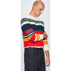 Medicine - Sweter Playful. Szare swetry męskie MEDICINE, s, bez wzorów, z bawełny, z okrągłym kołnierzem, bez kaptura. W wyprzedaży za 59,90 zł.