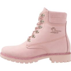 Panama Jack GLITTER Botki sznurowane pink. Czerwone botki damskie marki Panama Jack, ze skóry, bez obcasa, na sznurówki. Za 799,00 zł.