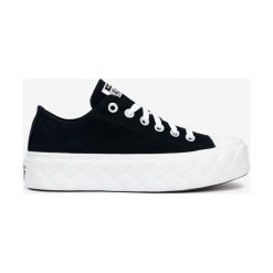 Converse Chuck Taylor All Star Lift Cable OX Tenisówki Czarny. Czarne trampki i tenisówki damskie Converse, bez wzorów, z materiału, bez zapięcia. Za 376,95 zł.