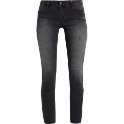 Jeansy damskie: Vero Moda VMFIVE ANKLE ZIP Jeans Skinny Fit black