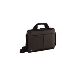 Torba na laptop Wenger slim Format, 16'', nylon, pojemność 6 l, szara. Szare torby na laptopa marki Wenger, w paski, z nylonu. Za 250,00 zł.