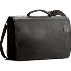 Torba na laptopa STRELLSON - Richmond 4010001261 Black 900. Czarne torby męskie skórzane marki Strellson, bez wzorów, ze skóry. Za 999,00 zł.