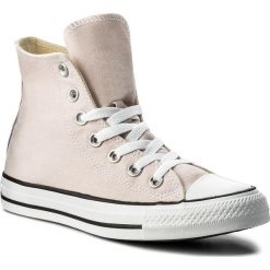 Trampki CONVERSE - Ctas Hi 159619C Barely Rose. Różowe półbuty damskie marki Converse, bez wzorów, z gumy, bez zapięcia. W wyprzedaży za 199,00 zł.