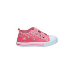 Buty Dziecko Katini KFY12588. Różowe trampki dziewczęce Katini, bez wzorów, bez zapięcia. Za 131,73 zł.