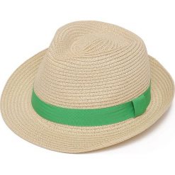 KAPELUSZ. Brązowe kapelusze damskie marki Top Secret, na lato, eleganckie. W wyprzedaży za 29,99 zł.
