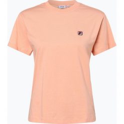 FILA - T-shirt damski, różowy. Różowe t-shirty damskie Fila, xs, bez wzorów, z bawełny, eleganckie, bez kołnierzyka. Za 99,95 zł.