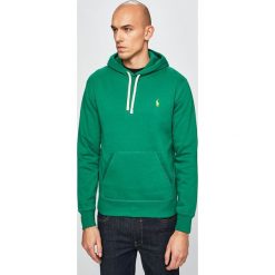Polo Ralph Lauren - Bluza. Zielone bluzy męskie Polo Ralph Lauren, xl, z nadrukiem, z bawełny, z kapturem, bez rękawów, z kapturem. W wyprzedaży za 399,90 zł.