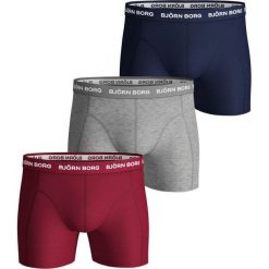 Björn Borg bokserki męskie Shorts Seasonal Solid 1931-1241, 3 szt., L, wielokolorowe. Szare bokserki męskie Björn Borg, bez wzorów. Za 179,00 zł.