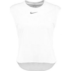 Nike Performance DRY SLAM Tshirt basic white. Białe topy sportowe damskie marki Nike Performance, m, z materiału. W wyprzedaży za 167,30 zł.