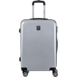 Walizka w kolorze srebrnym - 71 l. Szare walizki Murano, Berenice, bez wzorów, z tworzywa sztucznego. W wyprzedaży za 219,95 zł.