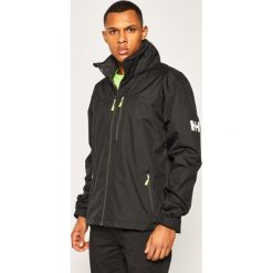 Kurtka przeciwdeszczowa Helly Hansen Crew 33875. Czarne kurtki męskie Helly Hansen, s, bez wzorów, z poliesteru, bez kaptura. Za 599,00 zł.