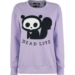 Bluzy damskie: Skelanimals Stanley The Squirrel Bluza jasnofioletowy (Lilac)