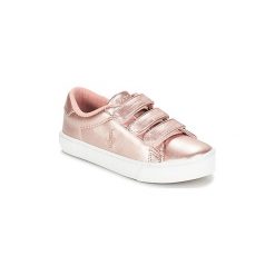 Buty Dziecko Polo Ralph Lauren EASTEN EZ. Różowe trampki dziewczęce Polo Ralph Lauren, bez wzorów, bez zapięcia. Za 230,30 zł.