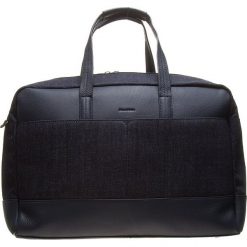 Torba w kolorze granatowym - 60 x 55 x 21 cm. Niebieskie torby męskie na ramię marki Marc O'Polo, w paski, z denimu. W wyprzedaży za 432,95 zł.