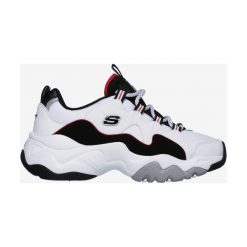 Skechers Zenway Tenisówki Biały. Białe trampki i tenisówki damskie Skechers, bez wzorów, ze skóry, bez zapięcia. Za 381,95 zł.