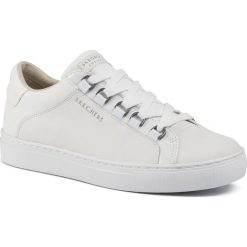 Sneakersy SKECHERS - Core-Set 73532/WHT White. Białe półbuty damskie Skechers, ze skóry ekologicznej. Za 299,00 zł.