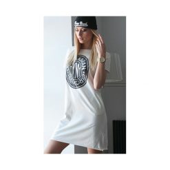 Tunika. Szare tuniki damskie marki Fasardi, bez wzorów, bez kołnierzyka, bez rękawów. Za 39,00 zł.